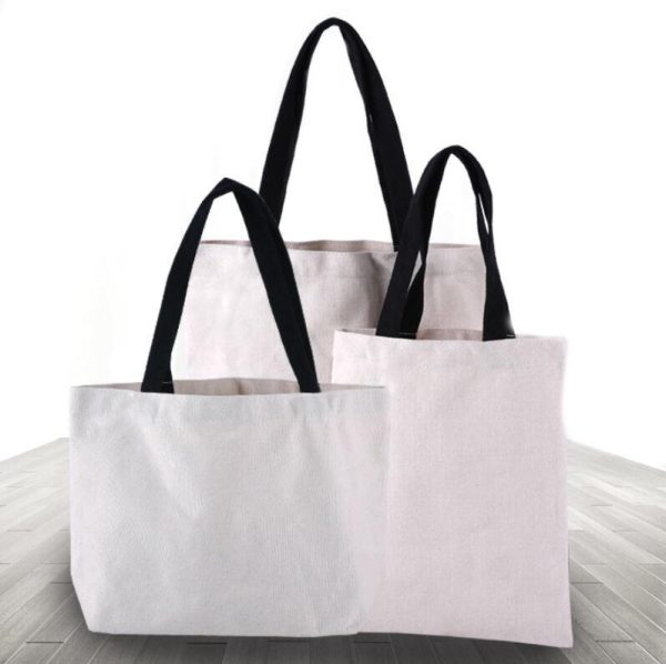 White Canvas Tote Bag