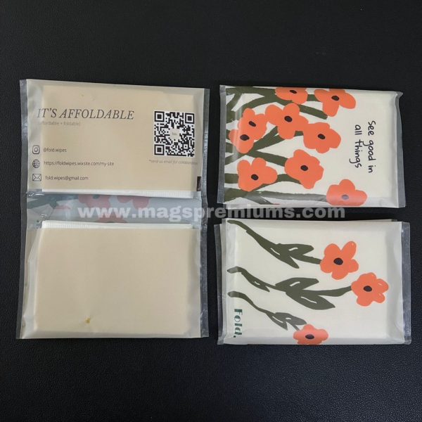 Wholesale custom pocket tissues