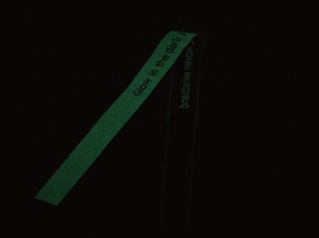 Woven Wristbands Glowing in the Dark