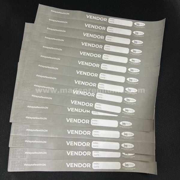 Custom Tyvek Wristband - Image 7