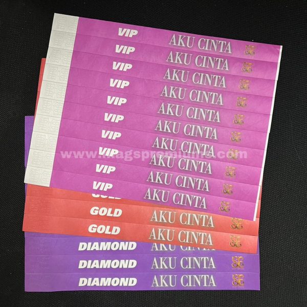Custom Tyvek Wristband - Image 8