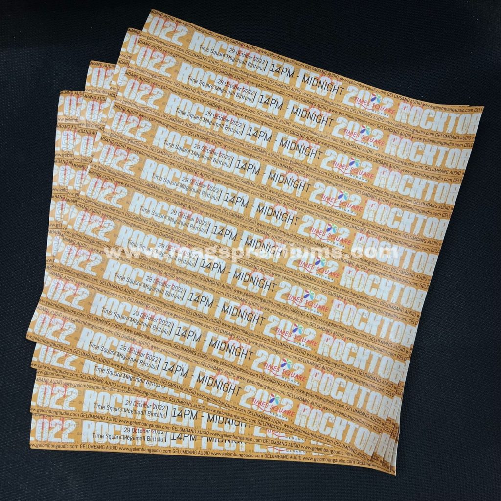 Custom Tyvek Wristband MAGS PREMIUM GIFTS SDN BHD