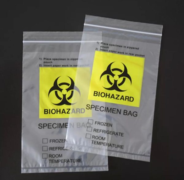 biohazard specimen bags