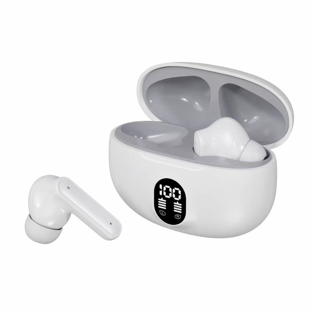 Custom Wireless Earphones bluetooth earbuds with custom logo option and portable charging case