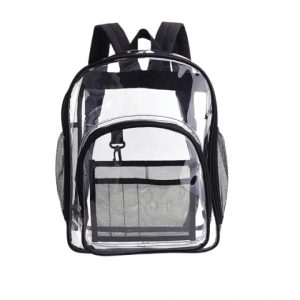 clear transparent backpack