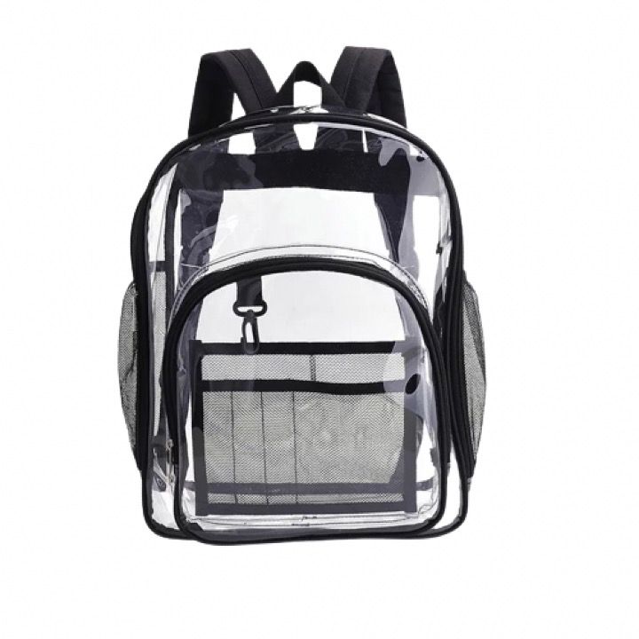clear transparent backpack