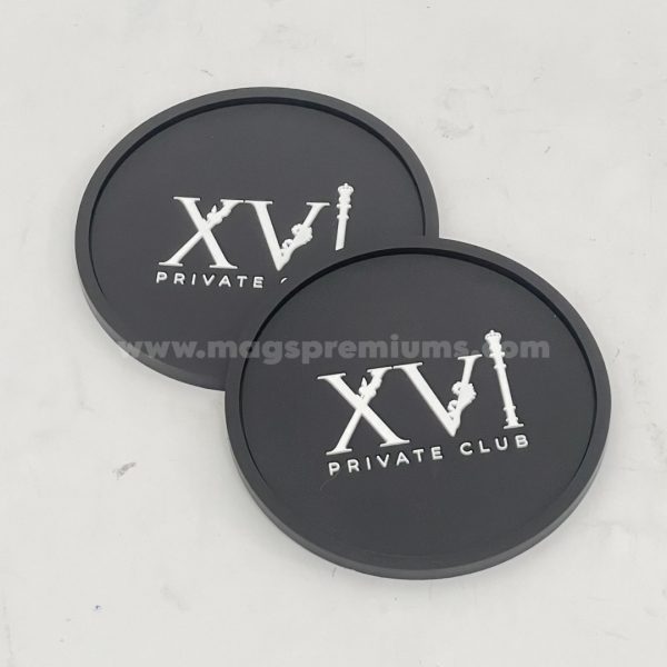Personalized drink coasters custom printed with your logo or design. Perfect for marketing giveaways, cafes, and business promotions.
