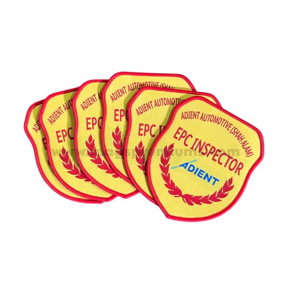 High-quality embroidery badges for schools, clubs, and corporate wear