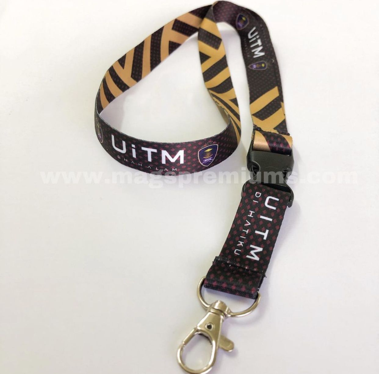 Heat transfer Lanyard 30mm Sublimation lanyard with logo printing for promotions