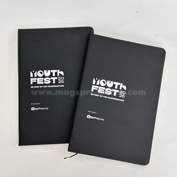 Elegant PU leather cover notebook – ideal for business meetings, note-taking, and giveaways.