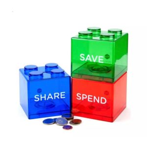 custom lego coin box