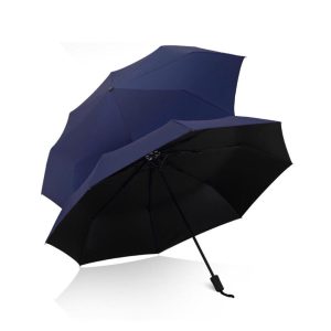 custom logo three fold umbrella