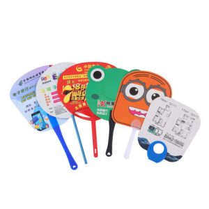 custom pp hand fan