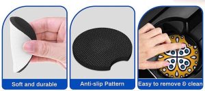 Make your logo pop with a custom printed foam rubber coaster flexible durable and perfect for events or cafes order today with your full colour artwork