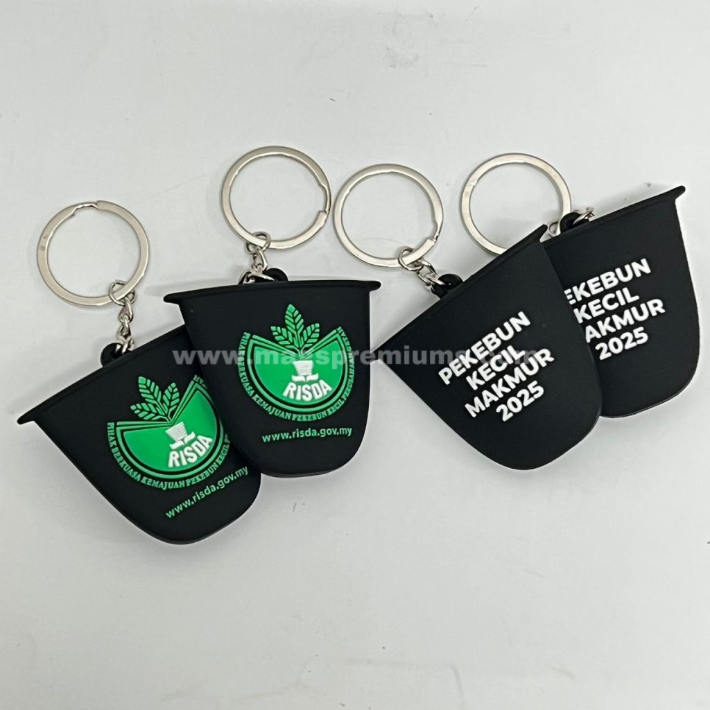 silicone rubber keychain custom