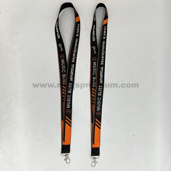 custom woven lanyard