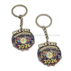 Colorful keychain for year-end dinner