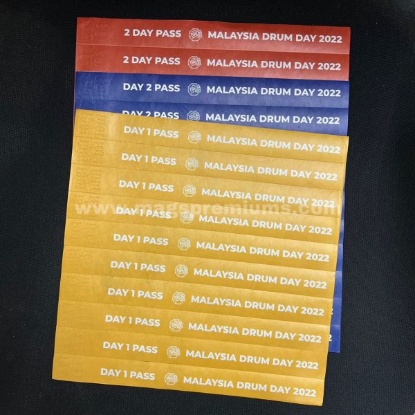 Custom Tyvek Wristband - Image 10