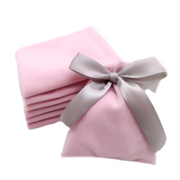 Flannel Ribbon Pouch