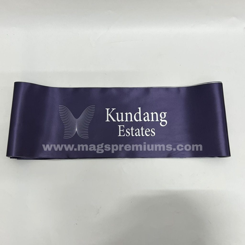 custom ceremonial ribbon