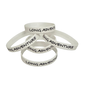 printed silicone wristband