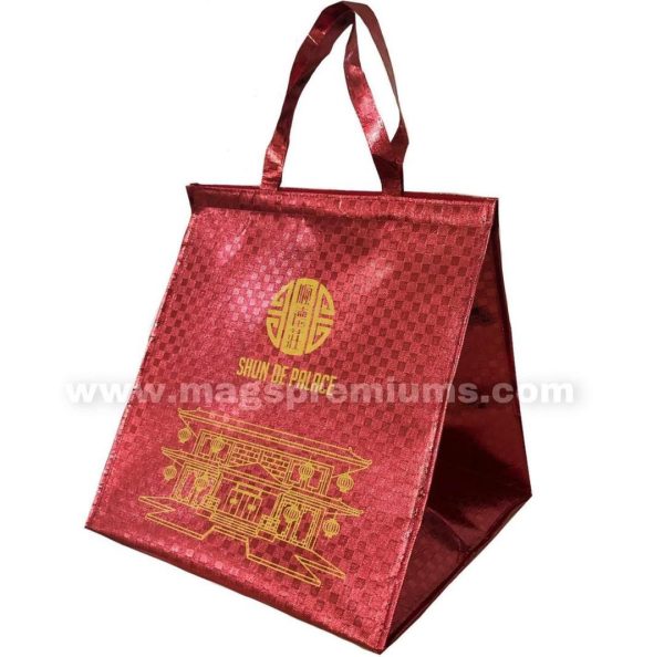 insulated velcro bag