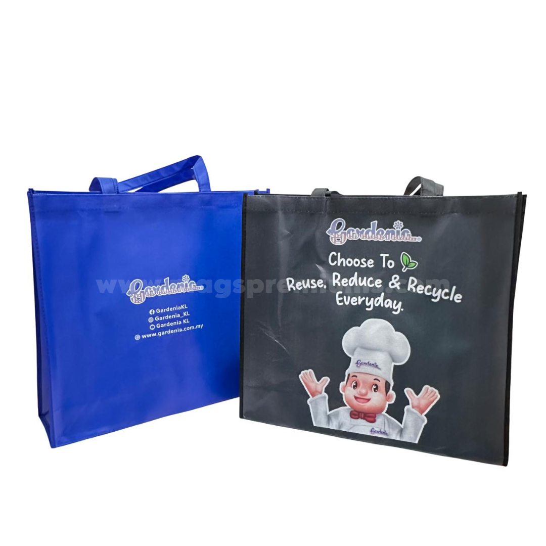 Laminated Non Woven Bag Custom laminated non woven tote bag eco friendly