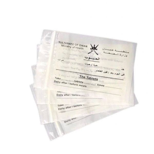 medication ziplock bags