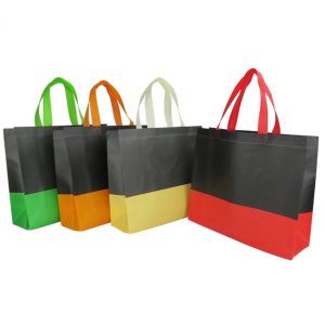 non woven bag duo color