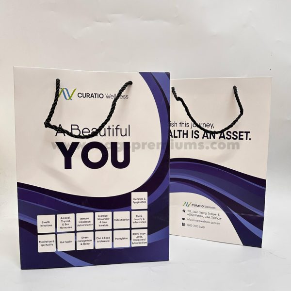 High-quality paper bags with custom branding from a reliable supplier in Malaysia. Ideal for corporate gifts, shopping, and promotional use