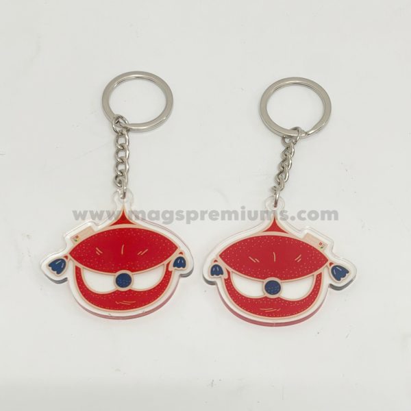 Promote your business with an acrylic keychain with logo that is lightweight durable and perfect for giveaways order now for custom shapes and prints