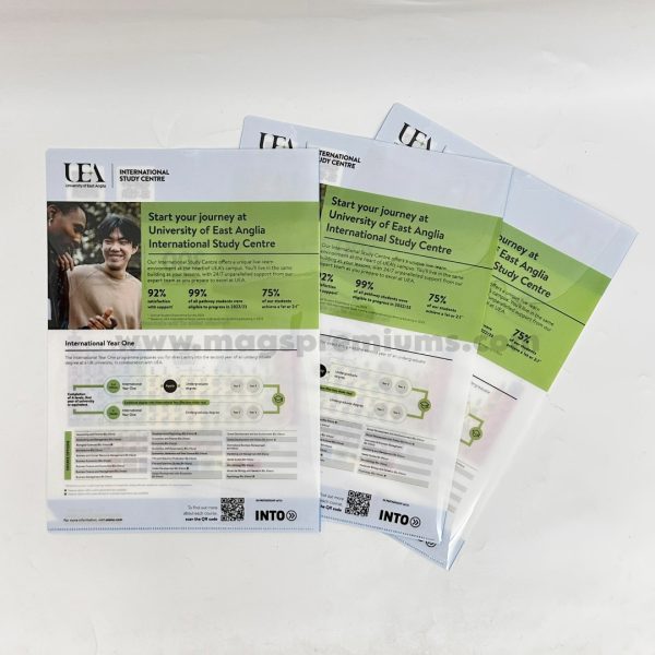 Organise your documents with file folder printing malaysia that combines functionality and custom branding order now to personalise with your logo