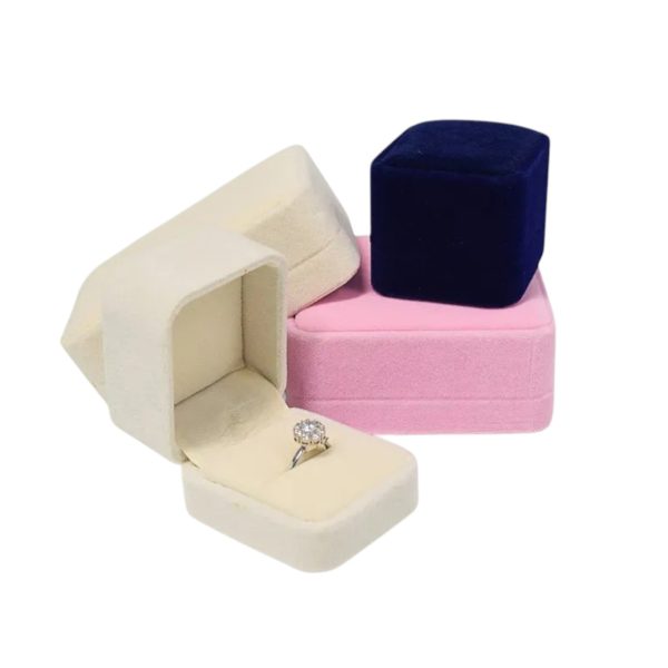 Luxury personalised ring box crafted for engagements, weddings, and special occasions. Customizable with names, initials, or dates for a sentimental touch