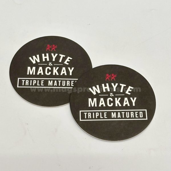 Custom design cardboard coasters for marketing campaigns and giveaways