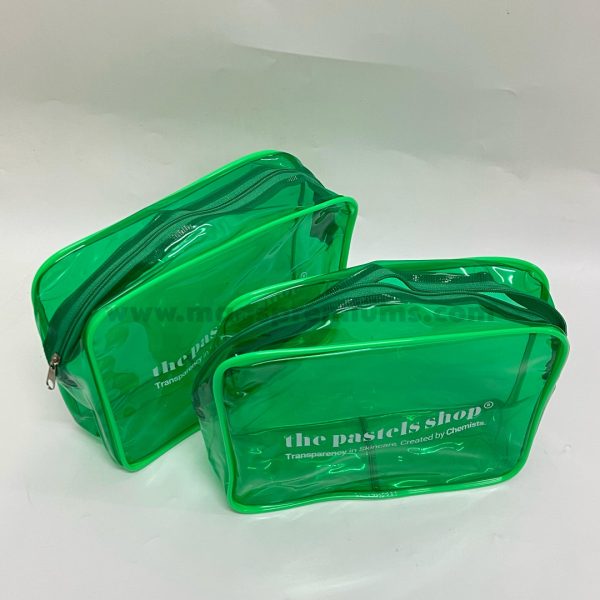 Stylish personalized makeup bags for corporate gifts, weddings, and cosmetic brands