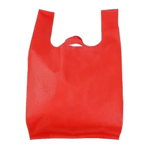 Collapsible Shopping Bags Non Woven Singlet Bag