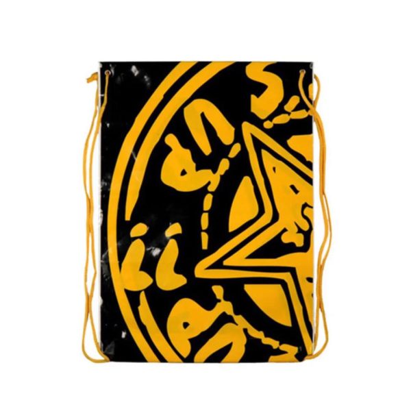 plastic drawstring bag