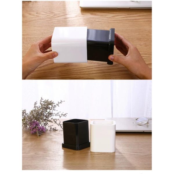 plastic pencil holder 2