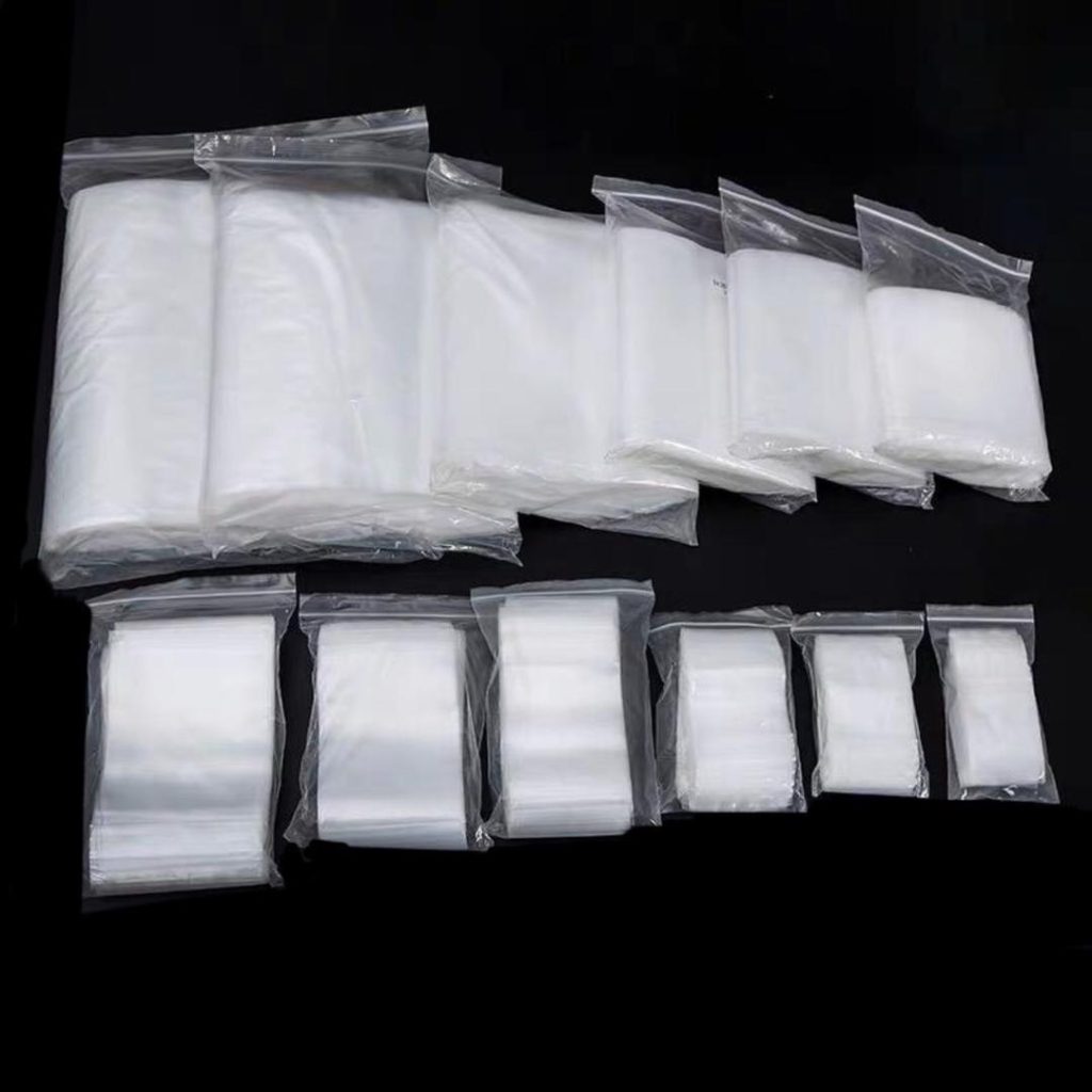 plastic ziplock pouch bag