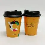 Disposable coffee cup printing Malaysia for promotions and retail use. Customise your artwork and order now.