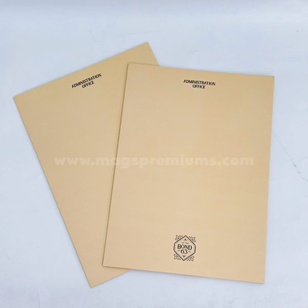 Keep your documents neat with a printed file folder with logo perfect for corporate meetings or training sessions contact us today to personalise