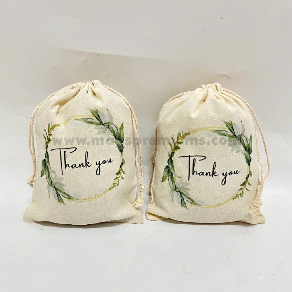 custom draw string bags