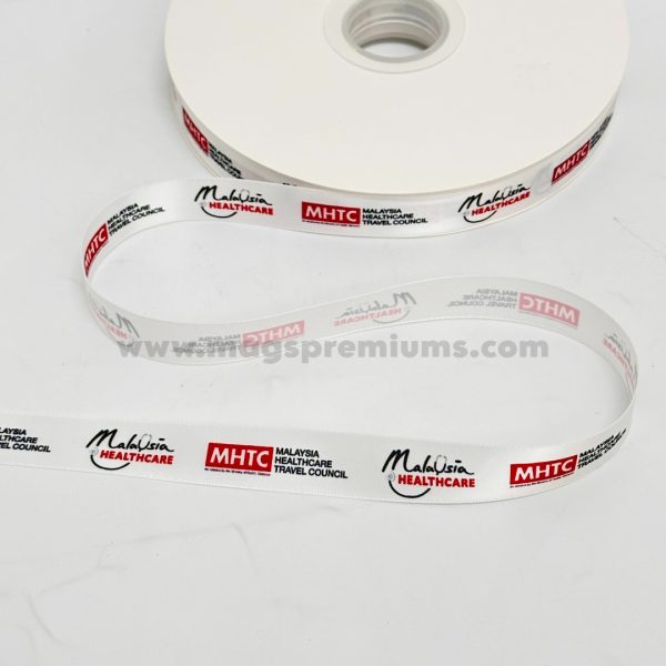 Personalise your gifts with our ribbon printing service malaysia offering silkscreen finish and vibrant colours enquire now to customise