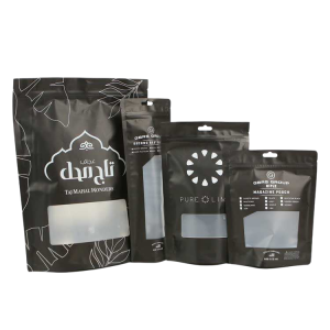 printed stand up packaging pouch