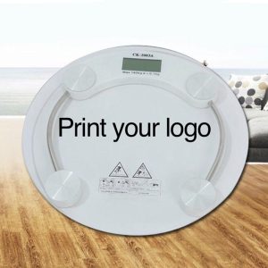 printed weight scale