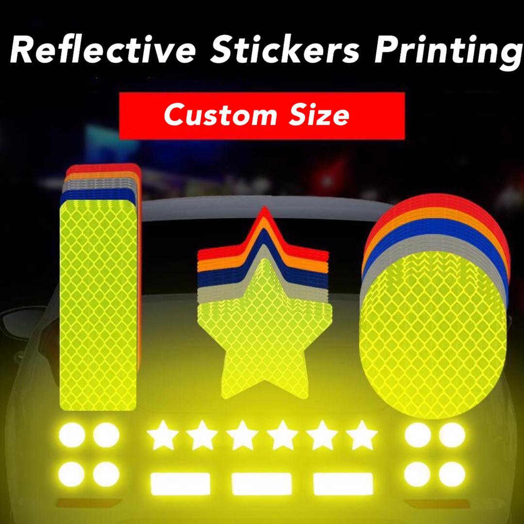 reflective stickers printing