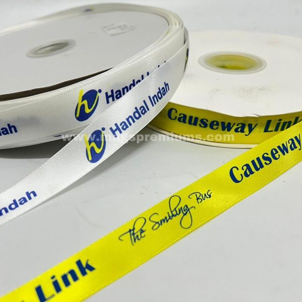 custom satin ribbon