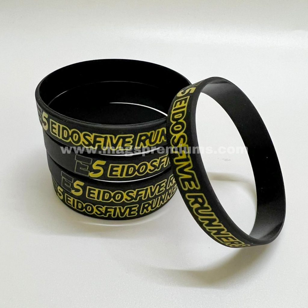 Custom-printed silicone wristbands for marketing campaigns, school events, and sports teams. Affordable bulk printing in Malaysia