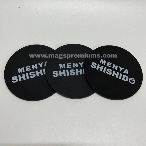 personalized pvc coaster