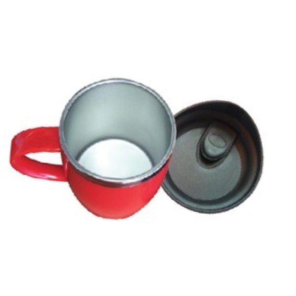 stainless steel coffee cup
